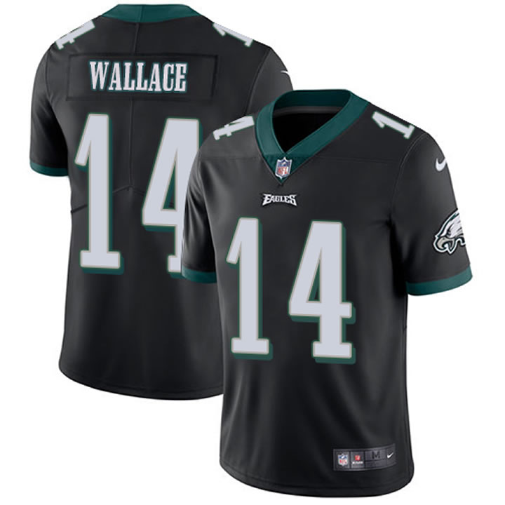 Nike Men & Women & Youth Eagles 14 Mike Wallace Black NFL Vapor Untouchable Limited Jersey,We sell and wholesale Nike Men & Women & Youth Eagles 14 Mike Wallace Black NFL Vapor Untouchable Limited Jersey on line form chian!